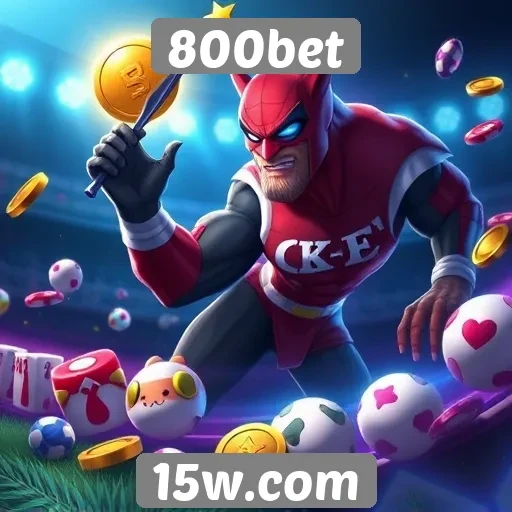 Diversidade de jogos disponíveis no site 800bet