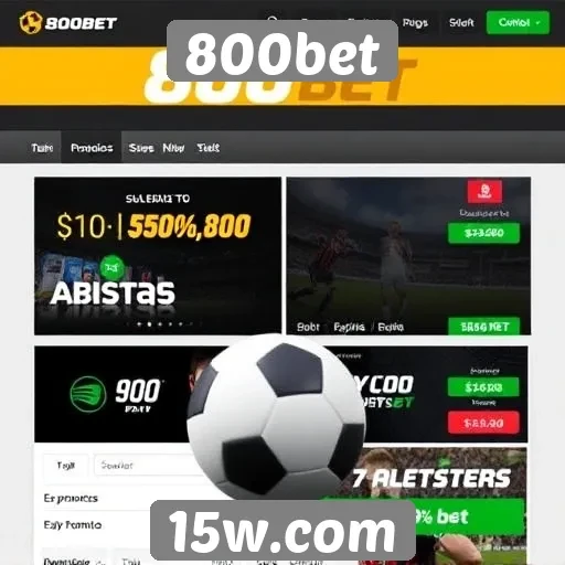 Promoções e bônus disponíveis na 800bet